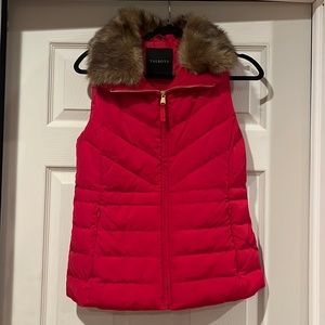 Talbots Red Puffer Vest!